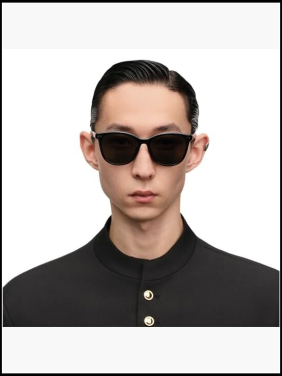 Square Round Sunglasses UV400 Protection Spring Hinge Ultra Light main image 4